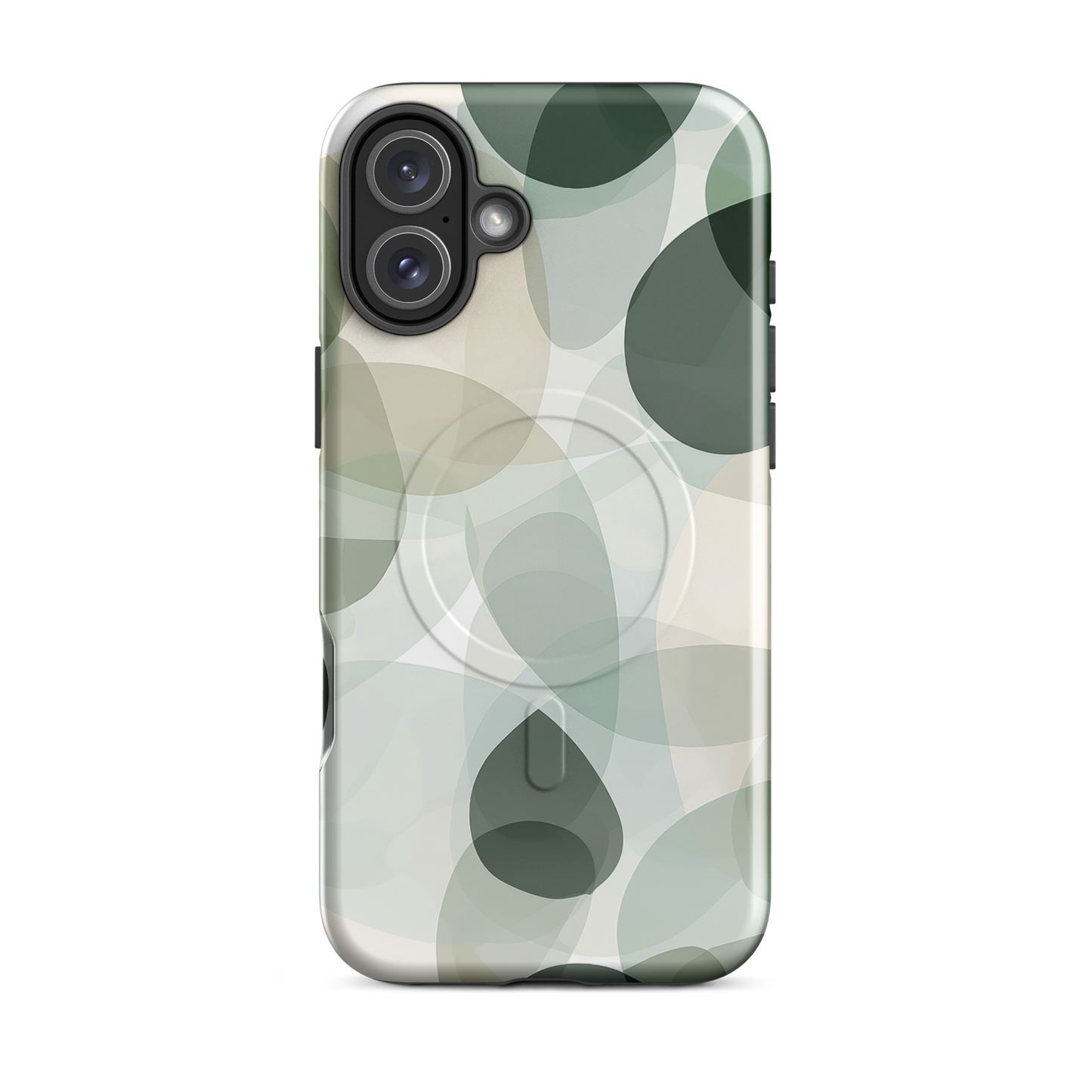 'Tide Pool' iPhone 16 Plus MagSafe tough phone case - protective glossy case NZ Australia