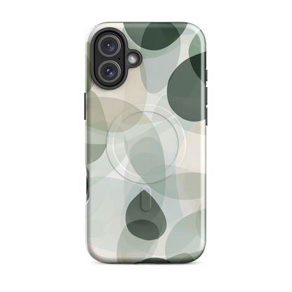 'Tide Pool' iPhone 16 Plus MagSafe tough phone case - protective glossy case NZ Australia