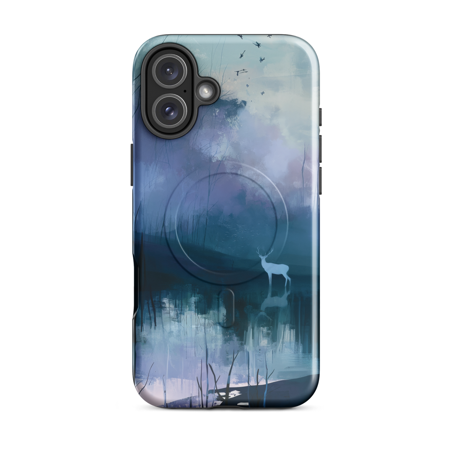 'Hart' iPhone 16 Plus MagSafe phone case - protective glossy case NZ Australia