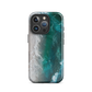 'Ocean View' iPhone 16 Pro MagSafe tough phone case - protective glossy case NZ Australia