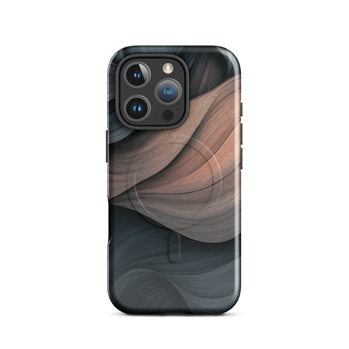 'Velvet Dusk' iPhone 16 Pro MagSafe tough phone case - protective glossy case NZ Australia