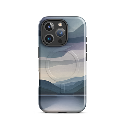'Reflections' iPhone 16 Pro MagSafe tough phone case - protective glossy case NZ Australia