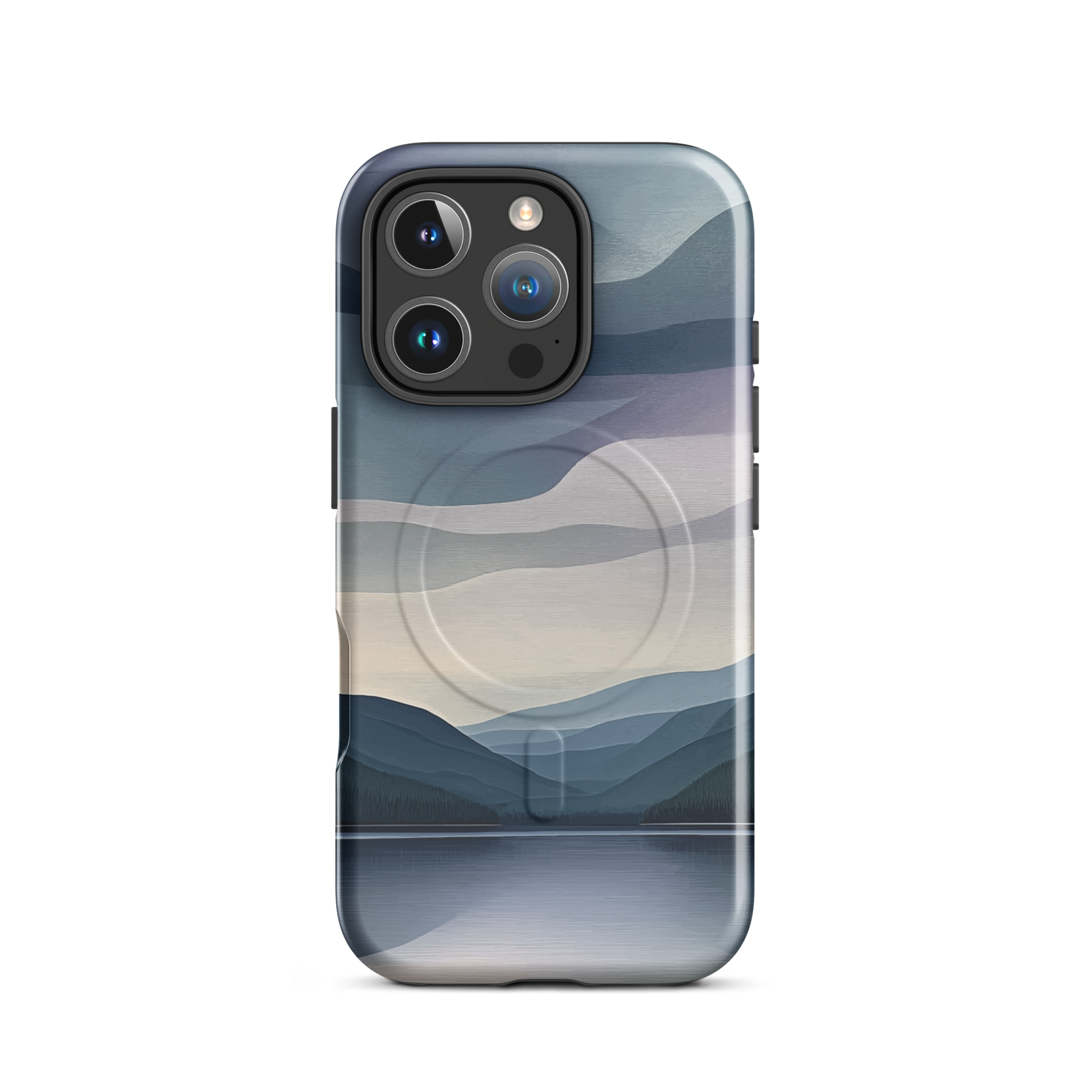 'Reflections' iPhone 16 Pro MagSafe tough phone case - protective glossy case NZ Australia