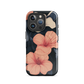 'Hibiscus Flower' iPhone 16 Pro MagSafe tough phone case - protective glossy case NZ Australia