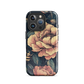 'Vintage Pink Roses' iPhone 16 Pro MagSafe tough phone case - protective glossy case NZ Australia