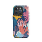 'Coral Reef' iPhone 16 Pro MagSafe tough phone case - protective glossy case NZ Australia