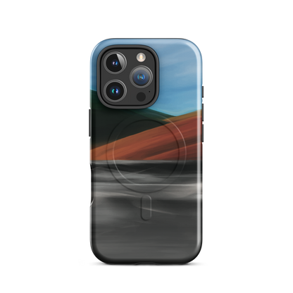 'Heat Wave' iPhone 16 Pro MagSafe tough phone case - protective glossy case NZ Australia