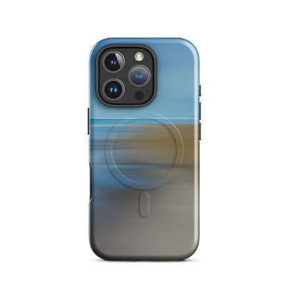 'Ocean Breeze' iPhone 16 Pro MagSafe tough phone case - protective glossy case NZ Australia