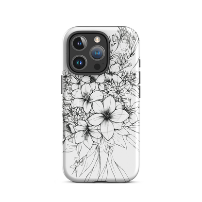 'Silhouette' iPhone 16 Pro MagSafe tough phone case - protective glossy case NZ Australia