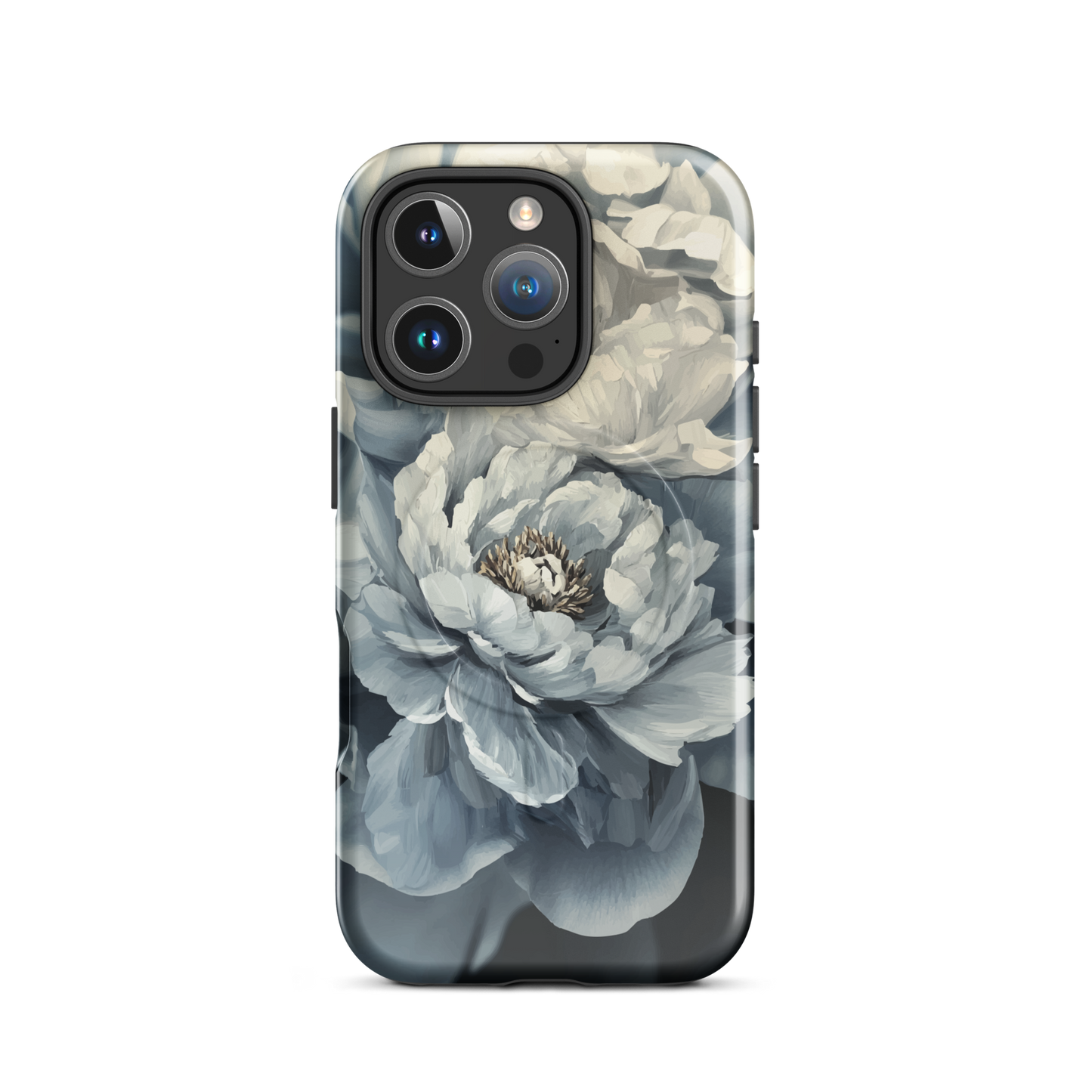 'Whisper' iPhone 16 Pro MagSafe tough phone case - protective glossy case NZ Australia