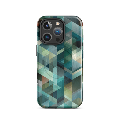 'Still Depths' iPhone 16 Pro MagSafe tough phone case - protective glossy case NZ Australia