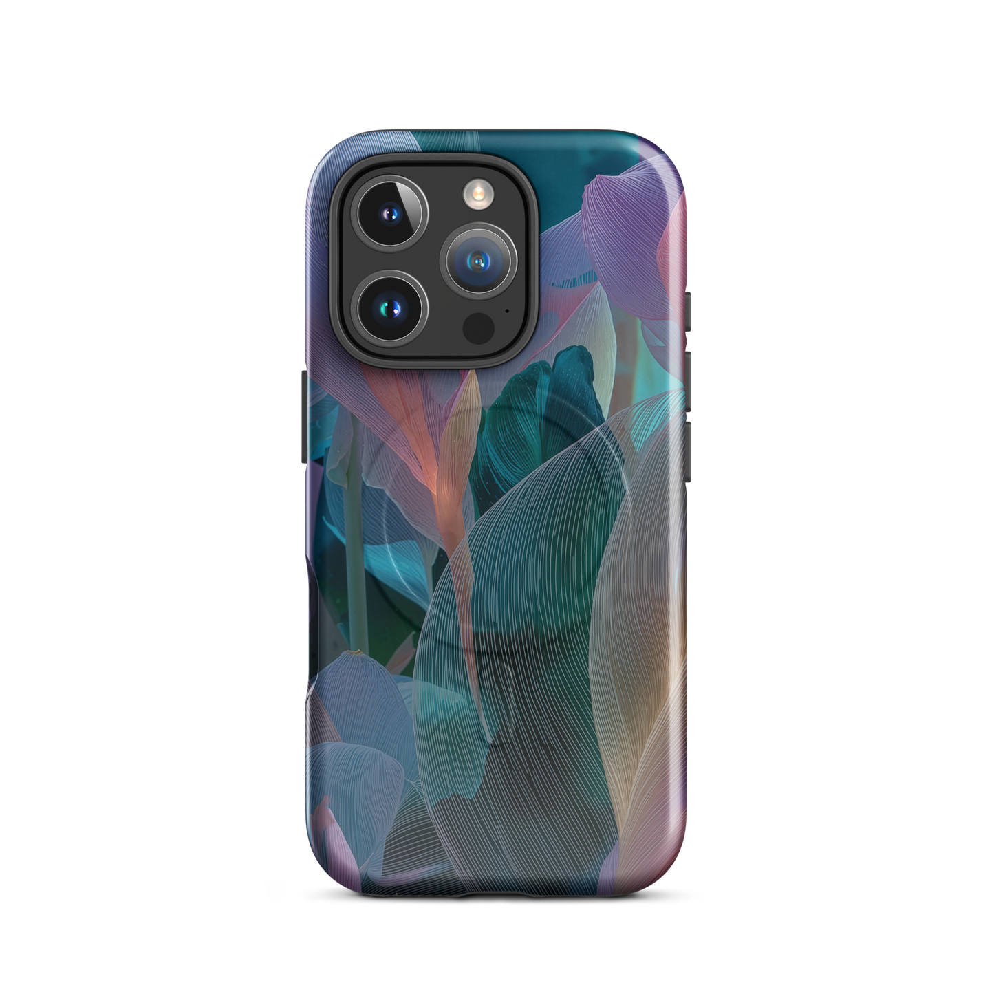 'Ethereal Blades' iPhone 16 Pro MagSafe tough phone case - protective glossy case NZ Australia