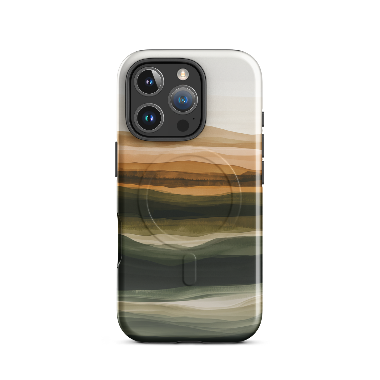 'Earth' iPhone 16 Pro MagSafe tough phone case - protective glossy case NZ Australia