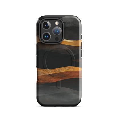 'Flow' iPhone 16 Pro MagSafe tough phone case - protective glossy case NZ Australia