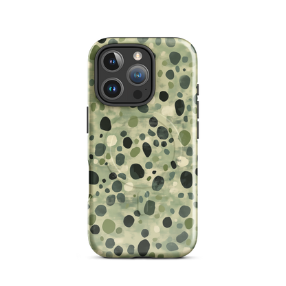 'Stepping Stone' iPhone 16 Pro MagSafe tough phone case - protective glossy case NZ Australia