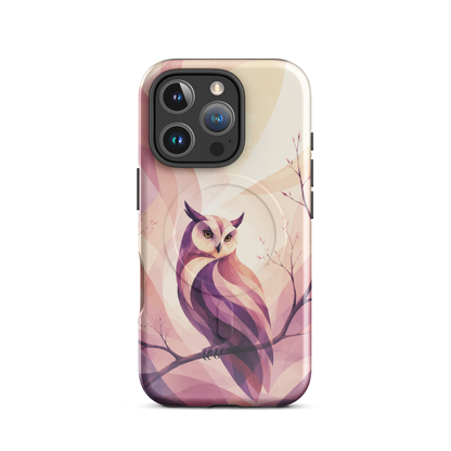 'Ruru' iPhone 16 Pro MagSafe tough phone case - protective glossy case NZ Australia