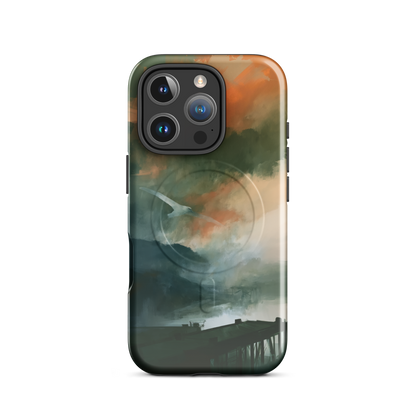 'Harbour' iPhone 16 Pro MagSafe phone case - protective glossy case NZ Australia