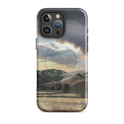 'Te Hauke' iPhone 16 Pro Max MagSafe tough phone case - protective glossy case NZ Australia