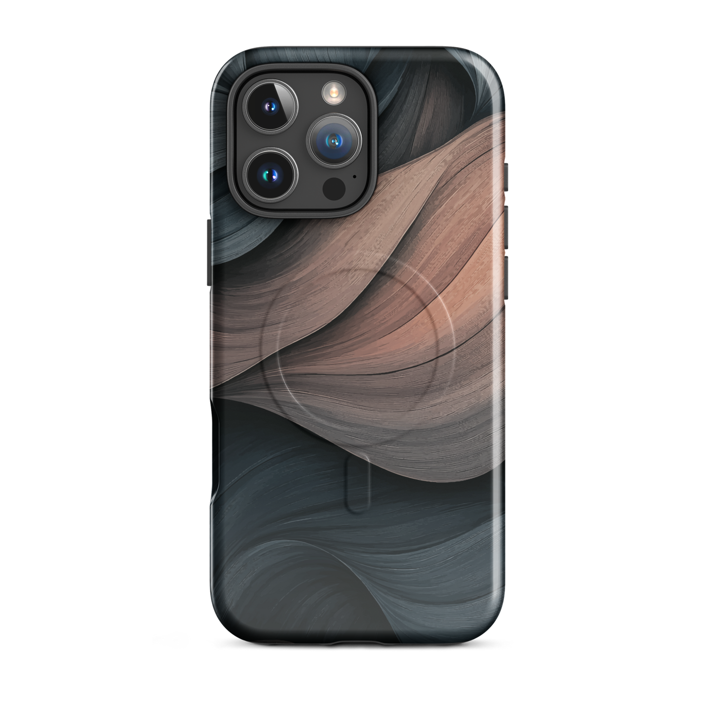 'Velvet Dusk' iPhone 16 Pro Max MagSafe tough phone case - protective glossy case NZ Australia