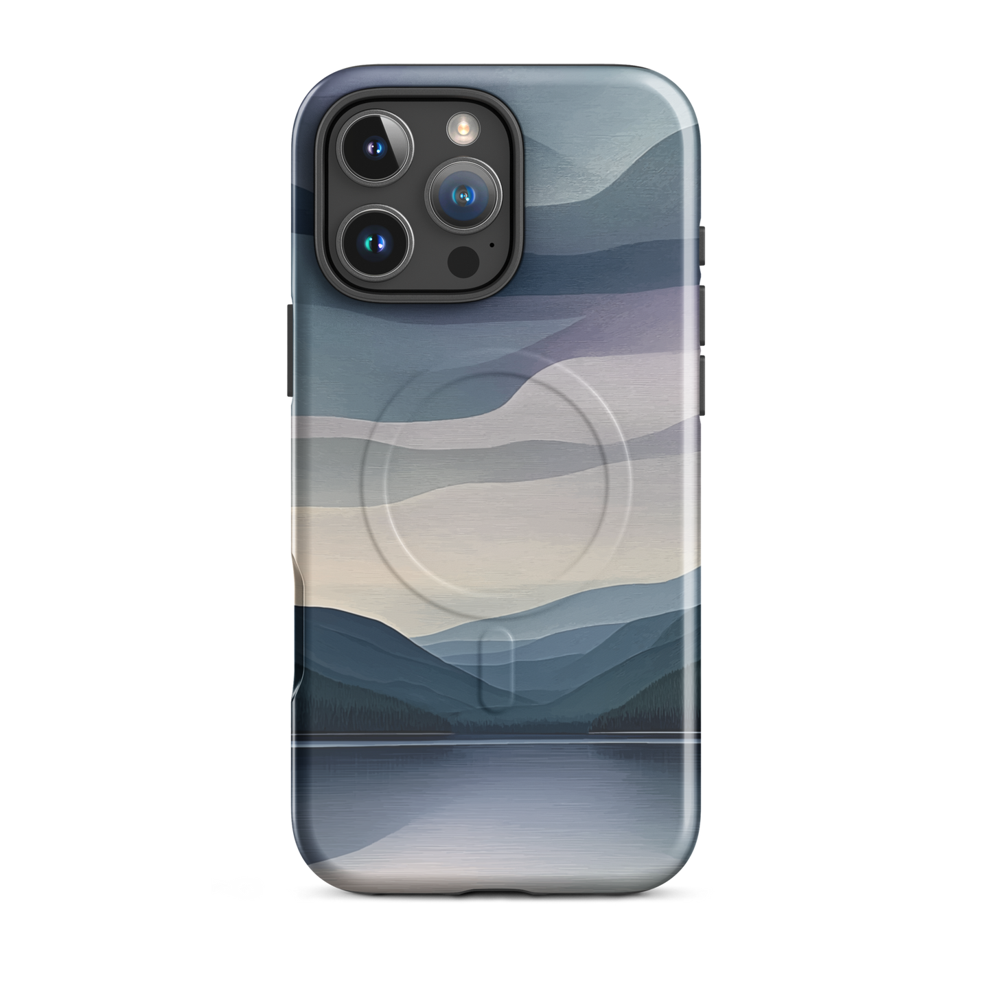 'Reflections' iPhone 16 Pro Max MagSafe tough phone case - protective glossy case NZ Australia