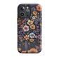 'Wildflowers' iPhone 16 Pro Max MagSafe tough phone case - protective glossy case NZ Australia