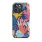 'Coral Reef' iPhone 16 Pro Max MagSafe tough phone case - protective glossy case NZ Australia