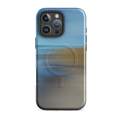'Ocean Breeze' iPhone 16 Pro Max MagSafe tough phone case - protective glossy case NZ Australia