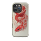 'Red Snake' iPhone 16 Pro Max MagSafe tough phone case - protective glossy case NZ Australia