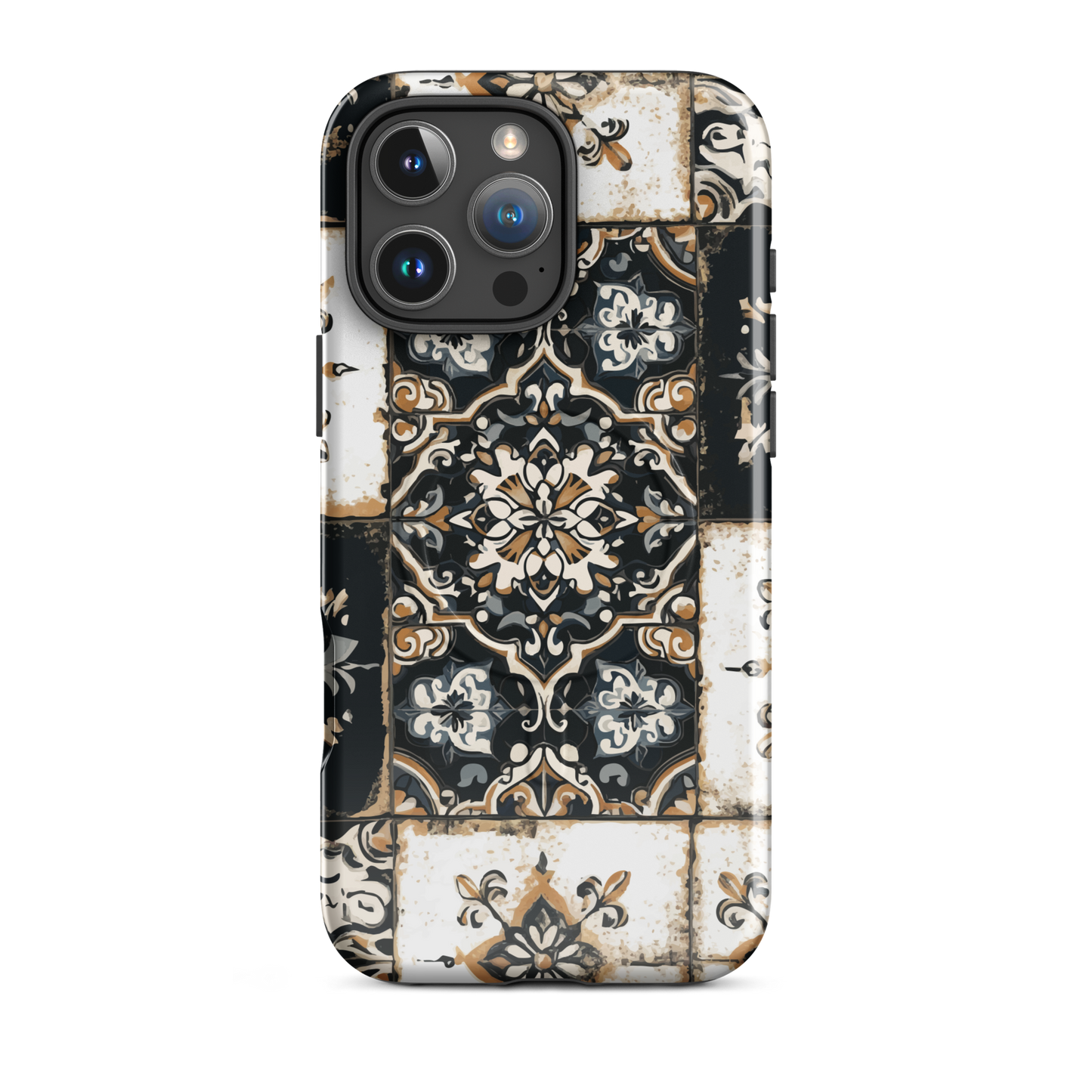 'Morocco' iPhone 16 Pro Max MagSafe tough phone case - protective glossy case NZ Australia