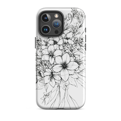 'Silhouette' iPhone 16 Pro Max MagSafe tough phone case - protective glossy case NZ Australia