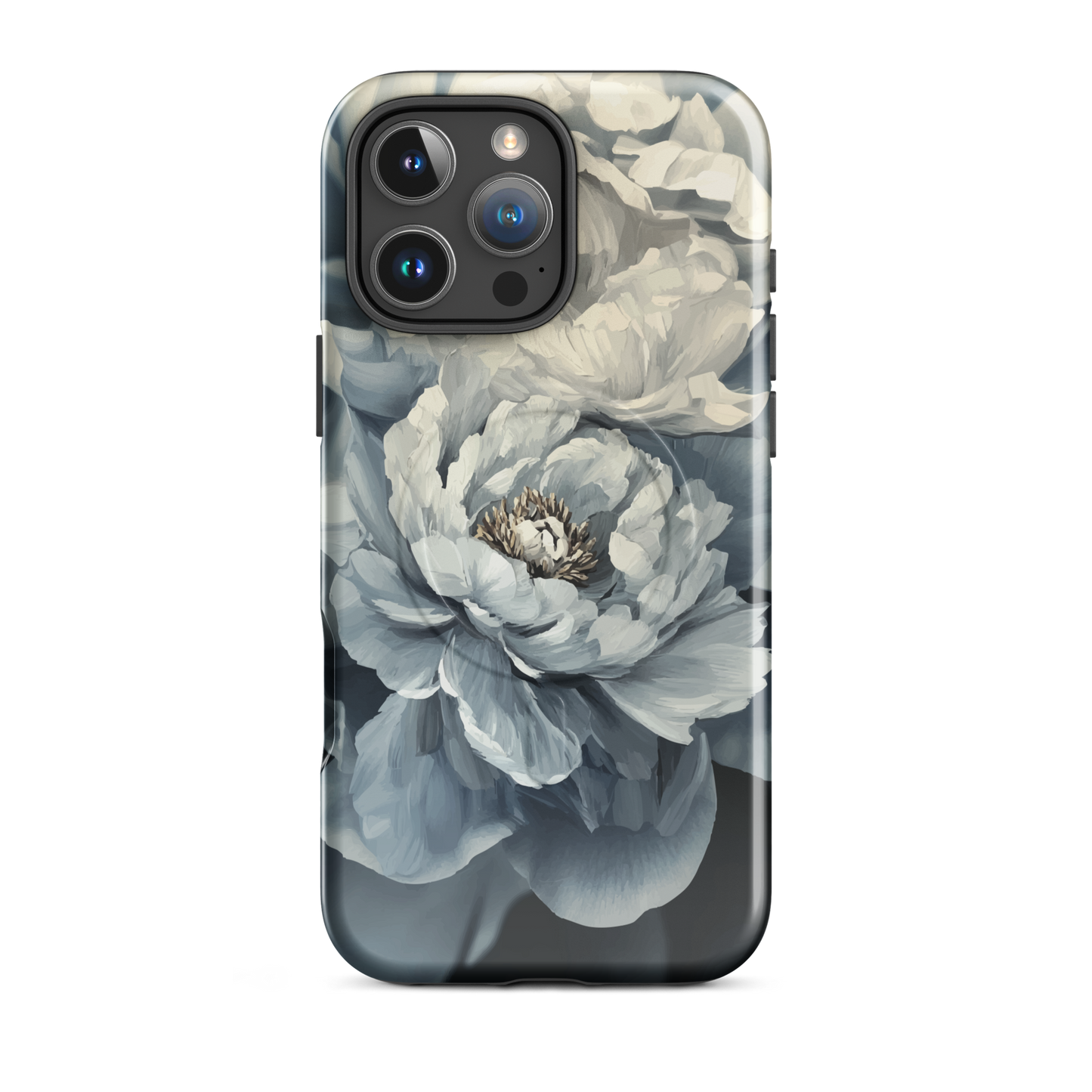 'Whisper' iPhone 16 Pro Max MagSafe tough phone case - protective glossy case NZ Australia
