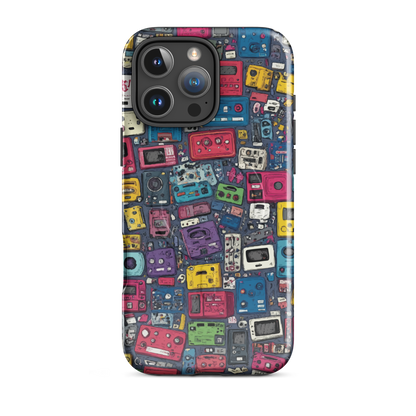 'Arcade' iPhone 16 Pro Max MagSafe tough phone case - protective glossy case NZ Australia