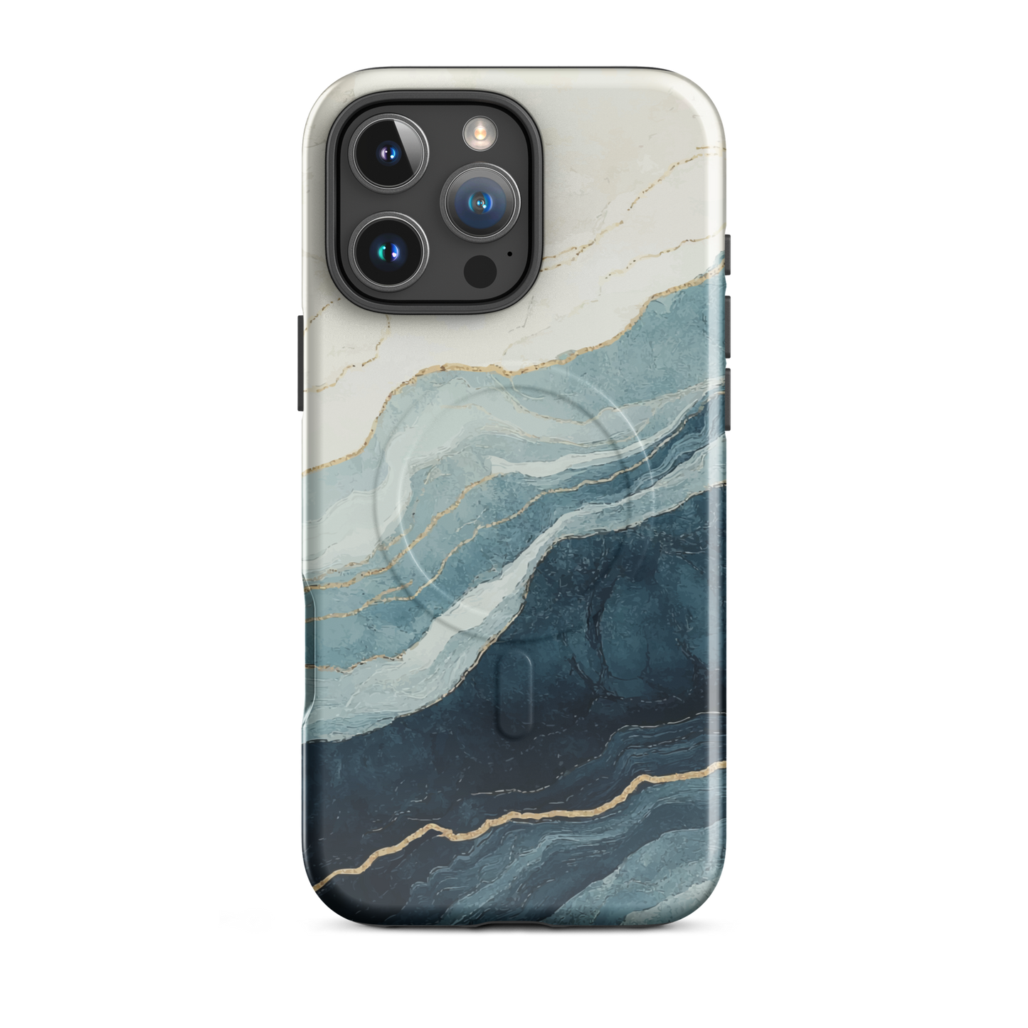 'Imperial' iPhone 16 Pro Max MagSafe tough phone case - protective glossy case NZ Australia