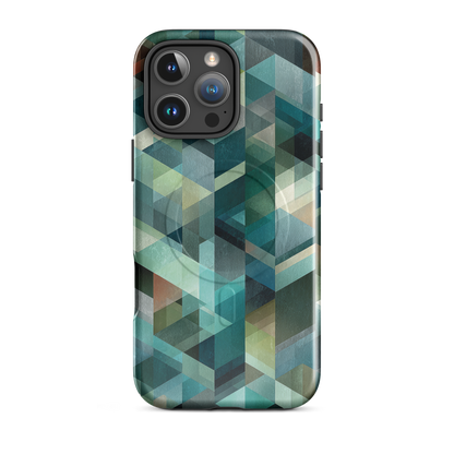 'Still Depths' iPhone 16 Pro Max MagSafe tough phone case - protective glossy case NZ Australia