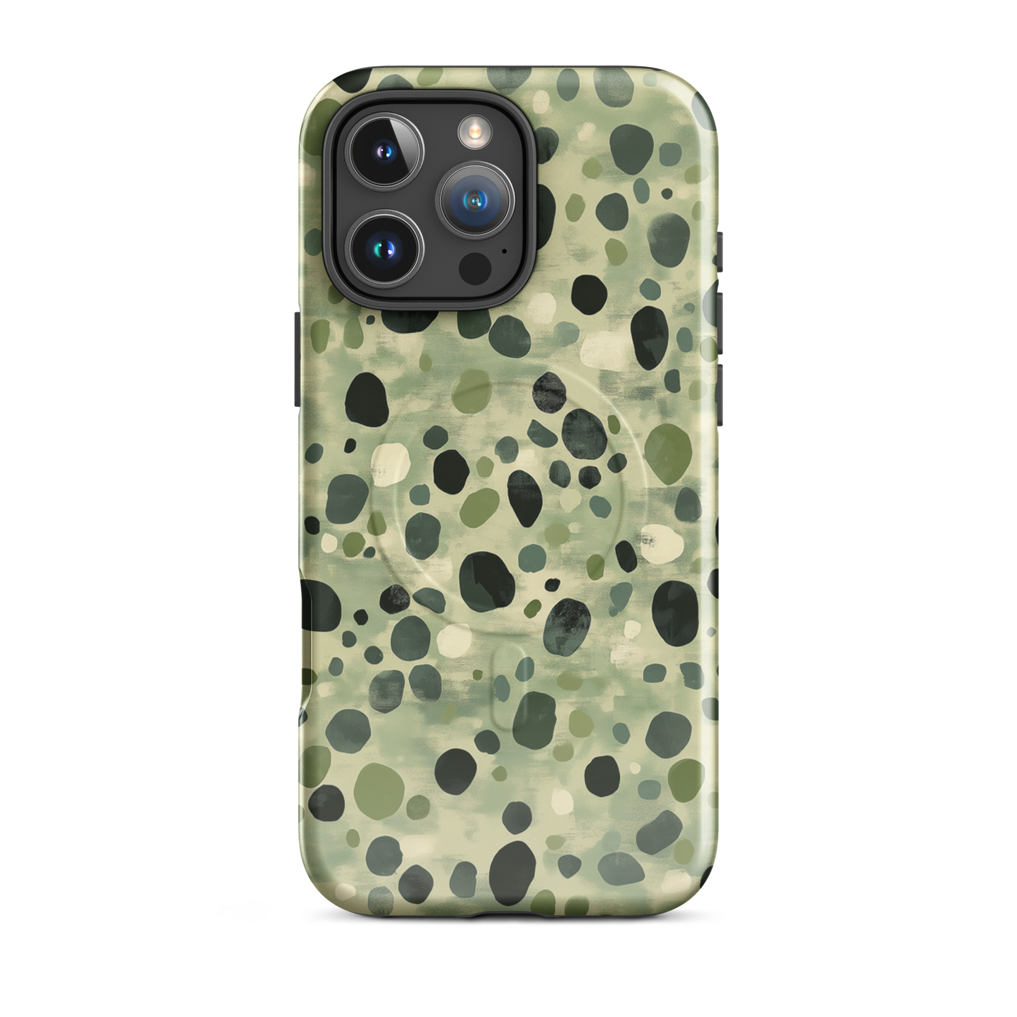 'Stepping Stone' iPhone 16 Pro Max MagSafe tough phone case - protective glossy case NZ Australia