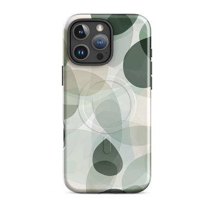 'Tide Pool' iPhone 16 Pro Max MagSafe tough phone case - protective glossy case NZ Australia