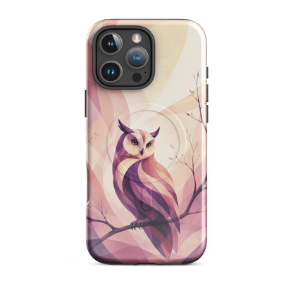 'Ruru' iPhone 16 Pro Max MagSafe tough phone case - protective glossy case NZ Australia