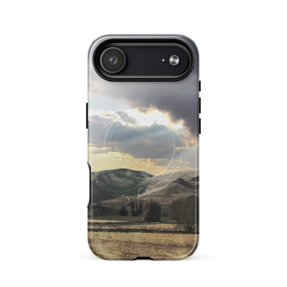'Te Hauke' iPhone 17 Air MagSafe tough phone case - protective glossy case NZ Australia