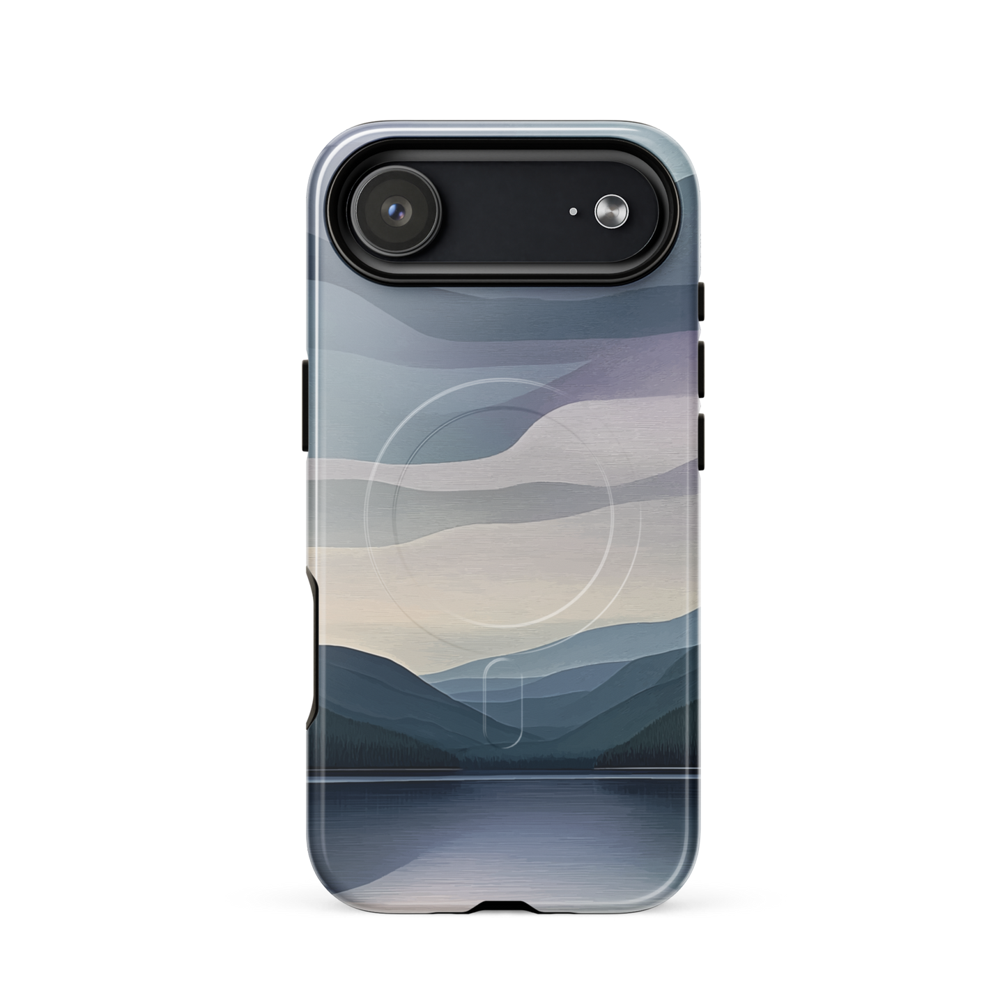 'Reflections' iPhone 17 Air MagSafe tough phone case - protective glossy case NZ Australia