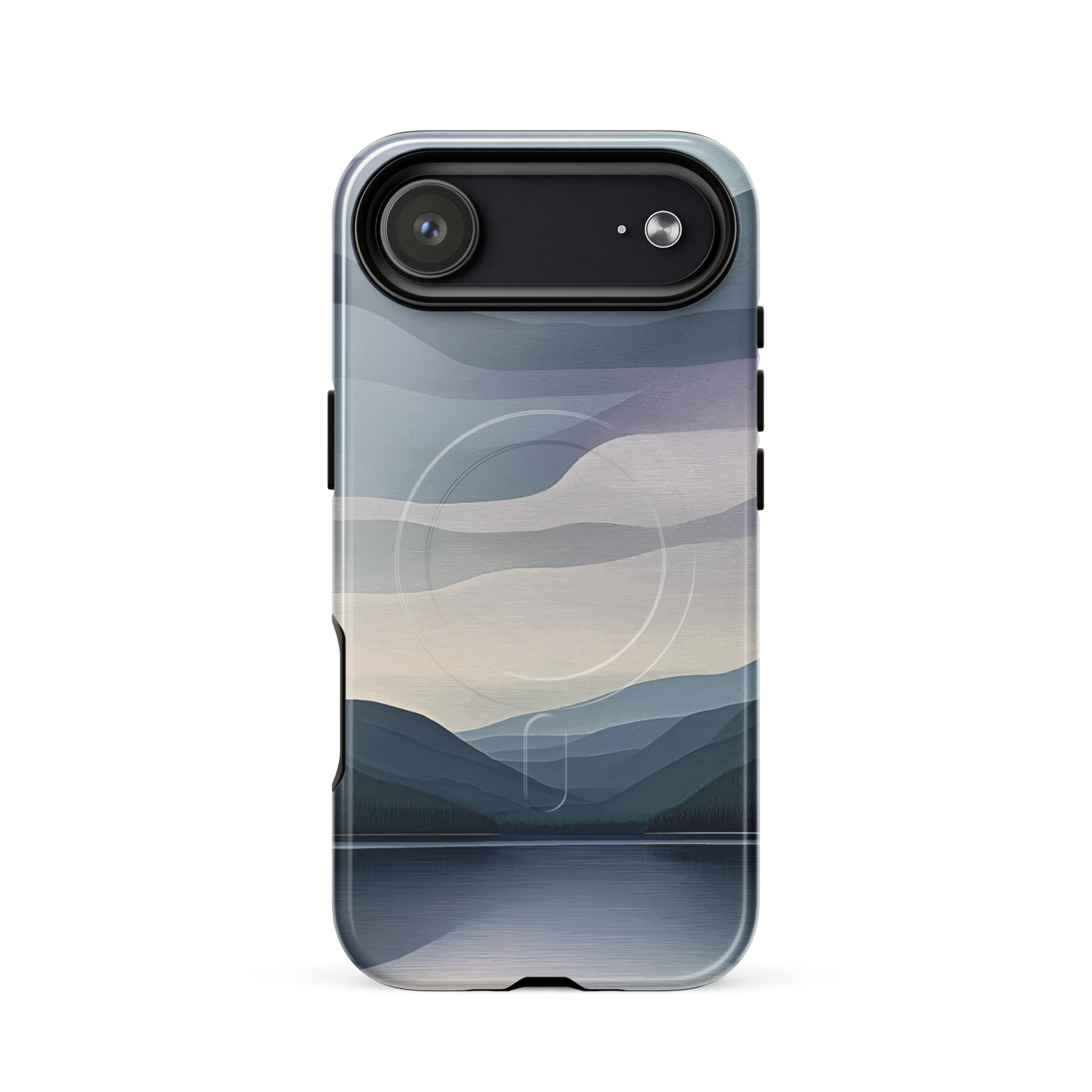 'Reflections' iPhone 17 Air MagSafe tough phone case - protective glossy case NZ Australia