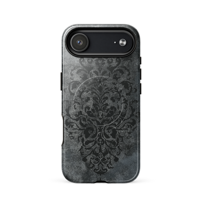 'Damask' iPhone 17 Air MagSafe tough phone case - protective glossy case NZ Australia
