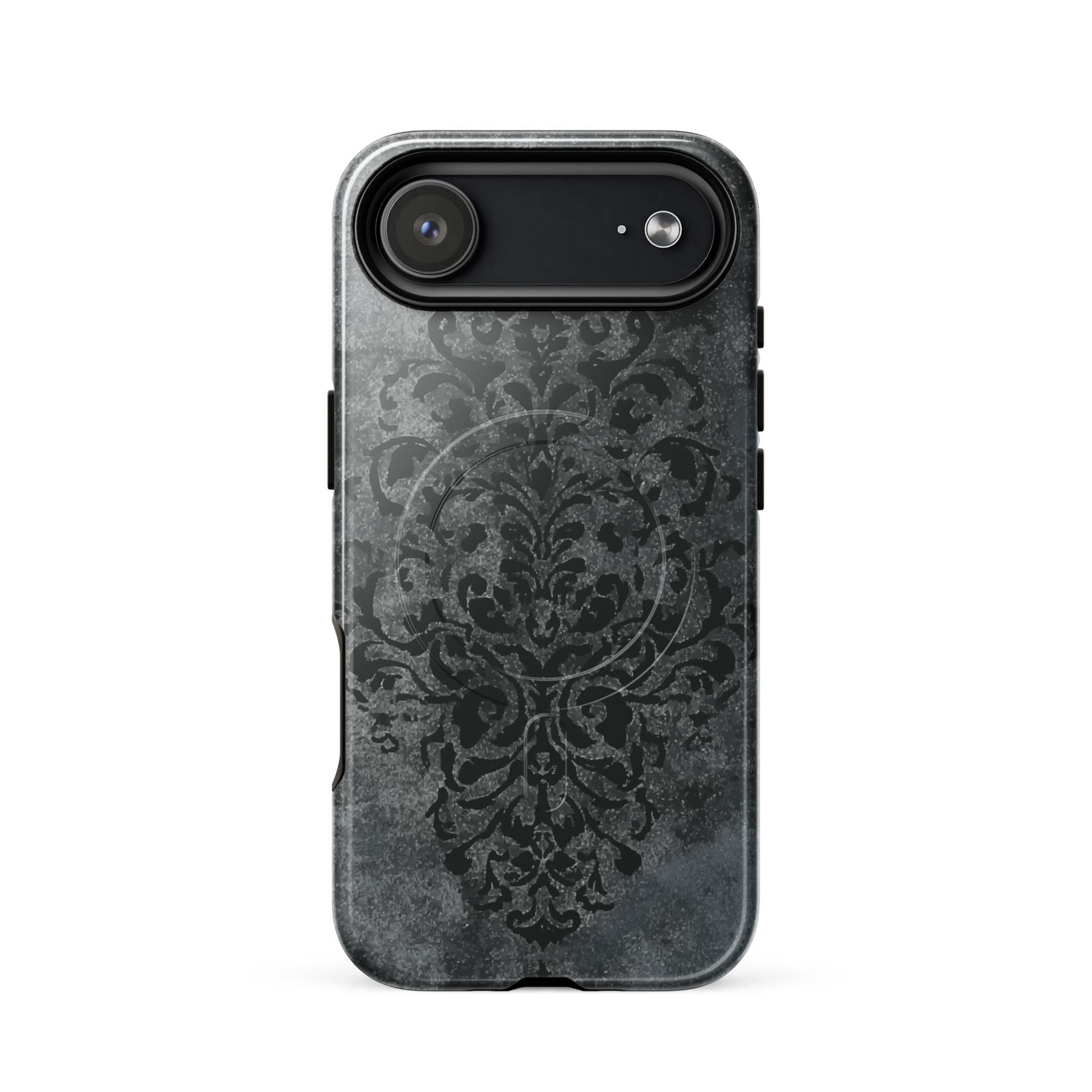 'Damask' iPhone 17 Air MagSafe tough phone case - protective glossy case NZ Australia