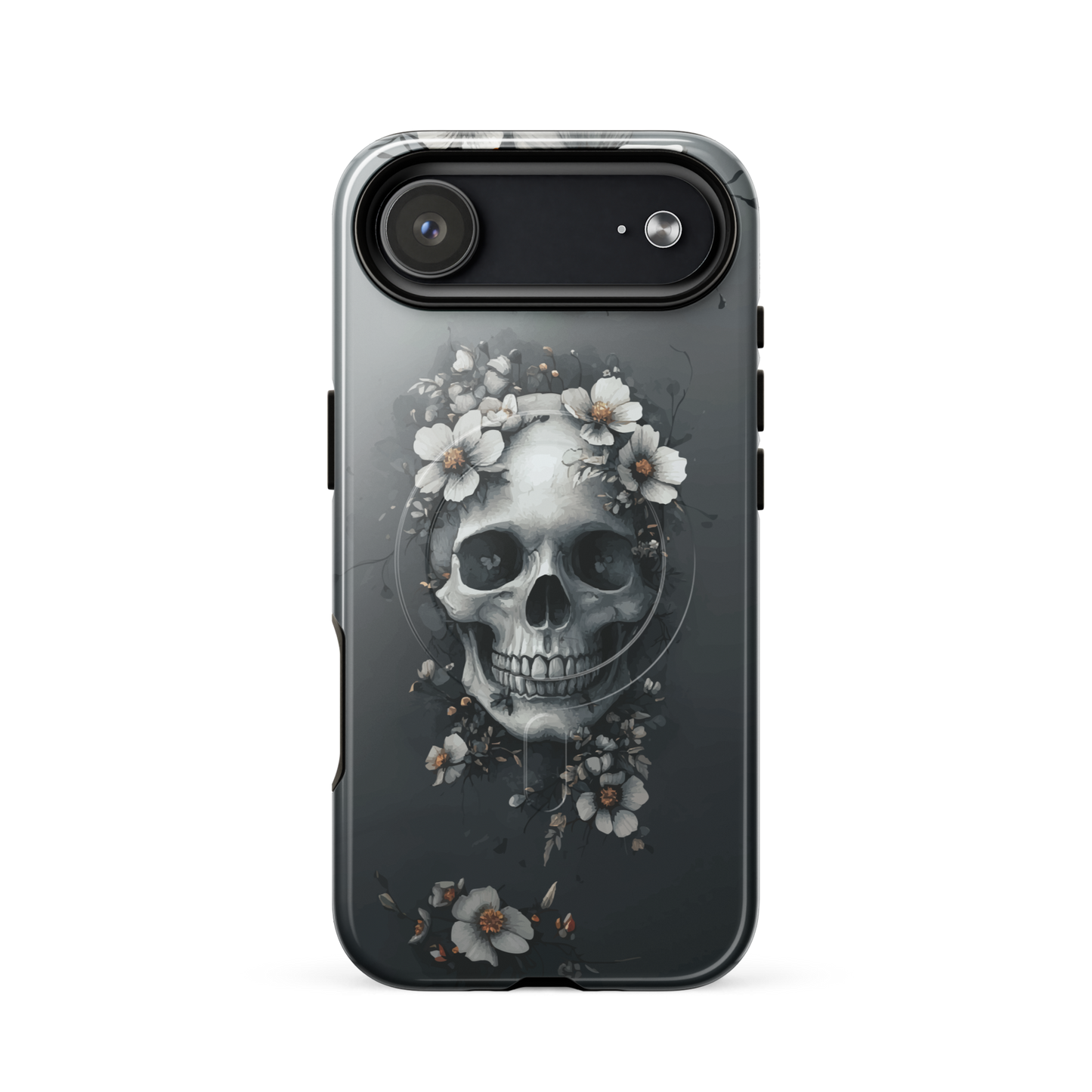 'Eternal Bloom' iPhone 17 Air MagSafe tough phone case - protective glossy case NZ Australia