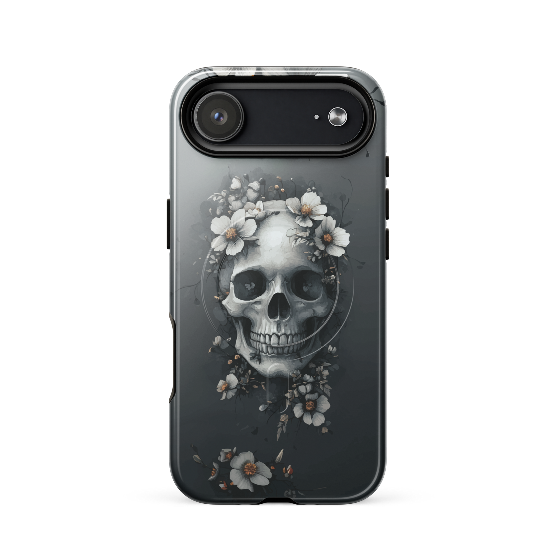 'Eternal Bloom' iPhone 17 Air MagSafe tough phone case - protective glossy case NZ Australia
