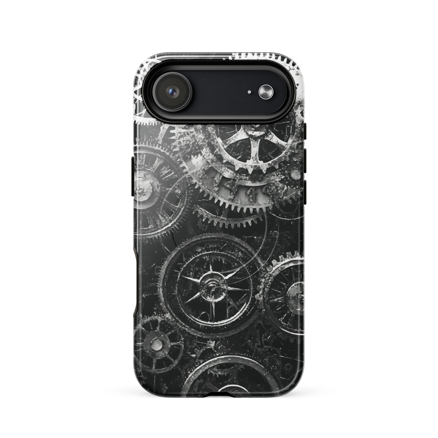 'Clockwork' iPhone 17 Air MagSafe tough phone case - protective glossy case NZ Australia