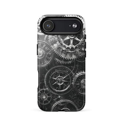 'Clockwork' iPhone 17 Air MagSafe tough phone case - protective glossy case NZ Australia