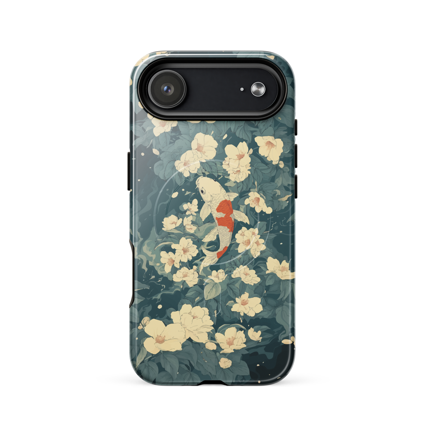 'Koi' iPhone 17 Air MagSafe tough phone case - protective glossy case NZ Australia