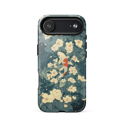 'Koi' iPhone 17 Air MagSafe tough phone case - protective glossy case NZ Australia