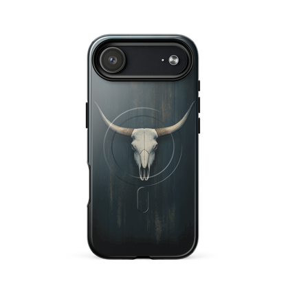 'Longhorn' iPhone 17 Air MagSafe tough phone case - protective glossy case NZ Australia