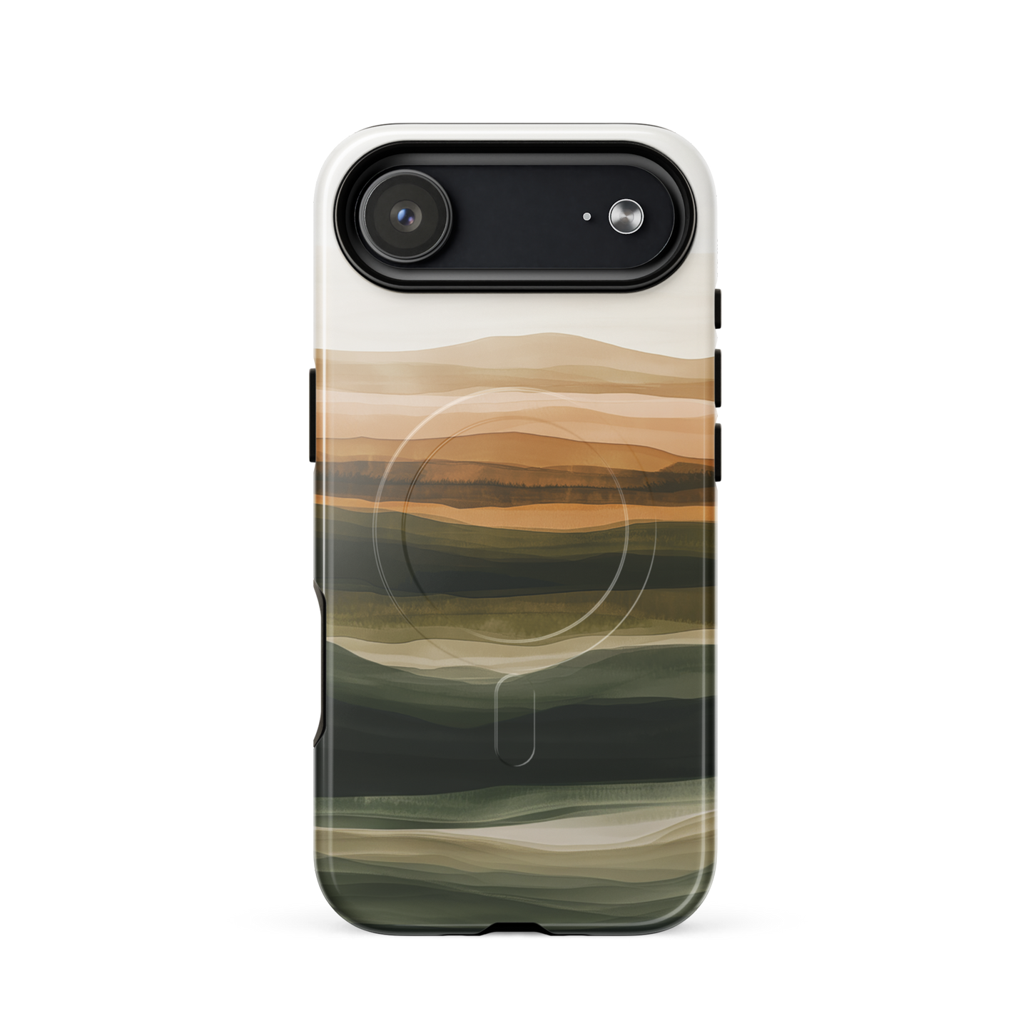 'Earth' iPhone 17 Air MagSafe tough phone case - protective glossy case NZ Australia